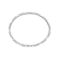 Pulsera Zancan Hombre in Plata ESB310-NE - ESB310-NE